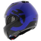 Shark EVO ES Kedje mat zwart blauw_