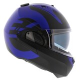 Shark EVO ES Kedje mat zwart blauw_