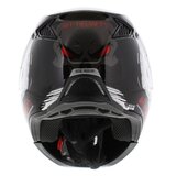 MT Streetfighter SV Darkness helm glans zwart wit_