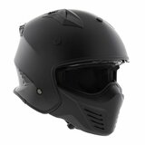 Vito Jet Bruzano helm mat zwart_