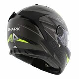Shark Spartan 1.2 Adrian Parassol mat antraciet zwart geel_