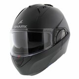 Shark Evo ES systeemhelm motorhelm mat antraciet - Maat XS_