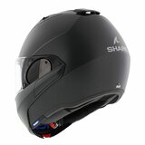 Shark Evo ES systeemhelm motorhelm mat antraciet - Maat XS_