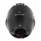 Shark Evo ES systeemhelm motorhelm mat antraciet - Maat XS_