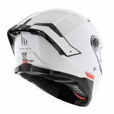 MT Thunder 4 SV Integraal helm solid glans wit_