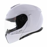 Axxis Gecko SV systeem helm solid glans wit_