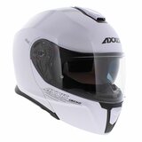 Axxis Gecko SV systeem helm solid glans wit_