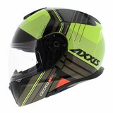 Axxis Gecko SV systeem helm Epic glans zwart fluor geel - Maat XS_