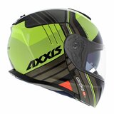 Axxis Gecko SV systeem helm Epic glans zwart fluor geel - Maat XS_