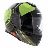 Axxis Gecko SV systeem helm Epic glans zwart fluor geel - Maat XS_
