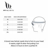 MT Atom 2 SV systeemhelm Bast mat zwart rood_