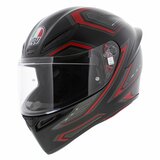 AGV K1 S Motorhelm Sling mat zwart rood_