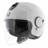 AGV Eteres Jethelm Materia glans wit_