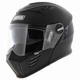 Simpson Darksome Systeemhelm mat zwart_