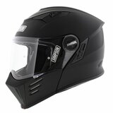 Simpson Darksome Systeemhelm mat zwart_