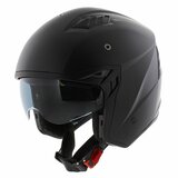 Vito Jet Predator helm mat zwart_