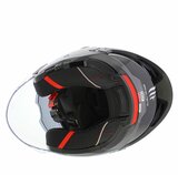 MT Jet Cosmo SV helm glans zwart_