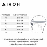 Airoh Twist 3.0 crosshelm Toxic glans zwart geel_
