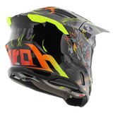 Airoh Twist 3.0 crosshelm Toxic glans zwart geel_
