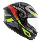 AGV K6 S Erazer Motorhelm zwart rood fluo geel_