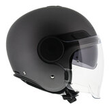 Caberg Jet Uptown mat antraciet - Maat XS - Motorhelm / Scooterhelm_