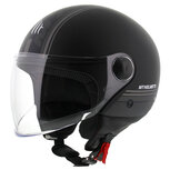 MT Street Entire helm mat zwart MT Street Entire helm mat zwart