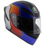 AGV K1 Power mat donker blauw oranje wit AGV K1 Power mat donker blauw oranje wit