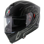 AGV K5-S Tornado mat zwart zilver GT4 AGV K5-S Tornado mat zwart zilver GT4