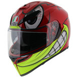 AGV K3 SV Birdy GT4 rood fluor geel AGV K3 SV Birdy GT4 rood fluor geel