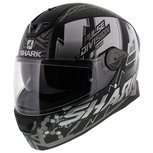 Shark Skwal 2.2 Noxxys mat zwart antraciet Shark Skwal 2.2 Noxxys mat zwart antraciet