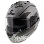 Shark EVO ES Yari mat zilver antraciet zwart Shark EVO ES Yari mat zilver antraciet zwart