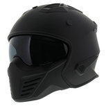Vito Jet Bruzano helm mat zwart Vito Jet Bruzano helm mat zwart