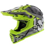 LS2 kinder crosshelm MX437 Fast EVO Mini Crusher zwart geel LS2 kinder crosshelm MX437 Fast EVO Mini Crusher zwart geel