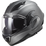 LS2 FF900 Valiant II systeemhelm solid mat titanium LS2 FF900 Valiant II systeemhelm solid mat titanium
