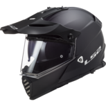 LS2 MX436 Pioneer EVO single mono mat zwart LS2 MX436 Pioneer EVO single mono mat zwart