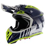 Airoh Aviator Ace crosshelm Nemesi glans blauw Airoh Aviator Ace crosshelm Nemesi glans blauw