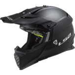 LS2 Crosshelm MX437 Fast EVO Single Mono mat zwart LS2 Crosshelm MX437 Fast EVO Single Mono mat zwart