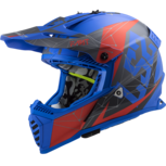 LS2 Crosshelm MX437 Fast EVO Alpha mat blauw LS2 Crosshelm MX437 Fast EVO Alpha mat blauw