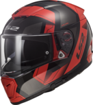 LS2 FF390 Breaker motorhelm Physics glans zwart rood LS2 FF390 Breaker motorhelm Physics glans zwart rood