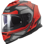 LS2 FF800 Storm motorhelm Faster mat rood titanium LS2 FF800 Storm motorhelm Faster mat rood titanium