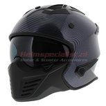 Vito Jet Bruzano helm glans carbon look Vito Jet Bruzano helm glans carbon look