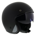 LS2 OF601 Bob HPFC jet motorhelm mat zwart LS2 OF601 Bob HPFC jet motorhelm mat zwart