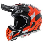 Airoh Aviator Ace crosshelm Trick mat oranje Airoh Aviator Ace crosshelm Trick mat oranje