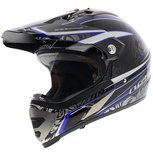 LS2 MX433 Magnum crosshelm met vizier glans blauw LS2 MX433 Magnum crosshelm met vizier glans blauw