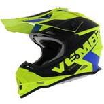 Vemar Taku crosshelm Blade mat geel zwart blauw Vemar Taku crosshelm Blade mat geel zwart blauw