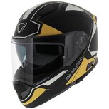 Vemar systeemhelm Sharki Cutter mat zwart geel Vemar systeemhelm Sharki Cutter mat zwart geel