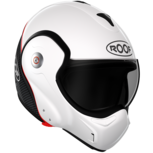 ROOF Boxxer Carbon Systeemhelm Carbon Wit ROOF Boxxer Carbon Systeemhelm Carbon Wit