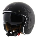 MT Jethelm Le Mans II SV Diler mat zwart grijs MT Jethelm Le Mans II SV Diler mat zwart grijs