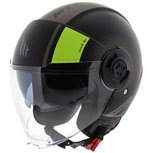 MT Jethelm Viale SV Phantom mat zwart geel MT Jethelm Viale SV Phantom mat zwart geel