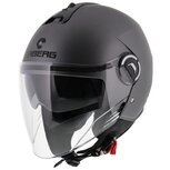 Caberg motorhelm Jet Riviera V4 mat titanium Caberg motorhelm Jet Riviera V4 mat titanium